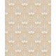 Ugepa Elegance habos, vlies anyagú barna, beige színű leveles, art deco modern tapéta