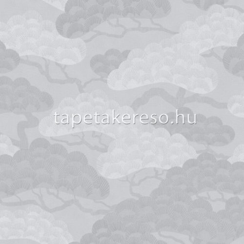 Ugepa Elegance vinyl, vlies anyagú szürke színű fás modern tapéta