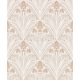 Ugepa Elegance vinyl, vlies anyagú barna, beige színű virágos modern tapéta