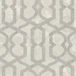   Zambaiti Parati MURELLA SPLENDOR vlies, vinyl anyagú fehér, szürke, csillámos színű geometriai, foltos modern tapéta
