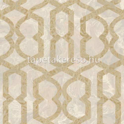 Zambaiti Parati MURELLA SPLENDOR vlies, vinyl anyagú barna, arany, csillámos színű geometriai, foltos modern tapéta