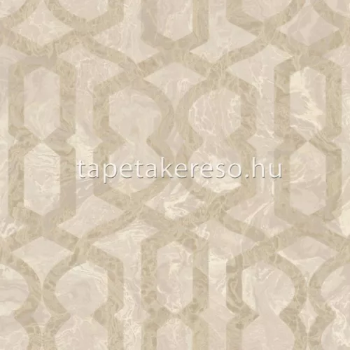 Zambaiti Parati MURELLA SPLENDOR vlies, vinyl anyagú beige, arany, csillámos színű geometriai, foltos modern tapéta