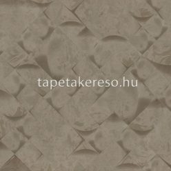   Zambaiti Parati MURELLA SPLENDOR vlies, vinyl anyagú barna színű geometriai, foltos modern tapéta