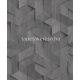 Ugepa Brut vlies, vinyl anyagú szürke színű 3d, geometriai, famintás industrial tapéta