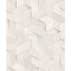   Ugepa Brut vlies, vinyl anyagú szürke színű 3d, geometriai, famintás industrial tapéta