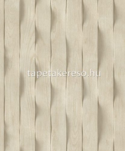 Ugepa Brut vlies, vinyl anyagú beige színű famintás industrial tapéta