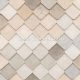 Ugepa Artifice vlies, vinyl anyagú beige, barna színű geometriai modern tapéta