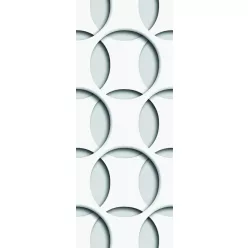   Marburg Jubilaums 175 vlies, vinyl anyagú, fehér, szürke színű, geometriai, 3d, Modern poszter