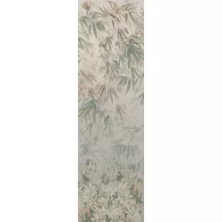   Marburg Jubilaums 175 vlies, vinyl anyagú, beige, barna, zöld  színű, leveles, szövethatású, Modern poszter
