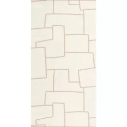   Casadeco Matera vlies, vinyl anyagú, beige, barna színű, textilhatású, geometriai, Modern tapéta