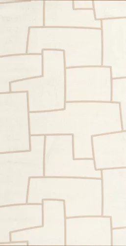 Casadeco Matera vlies, vinyl anyagú, beige, barna színű, textilhatású, geometriai, Modern tapéta