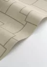 Casadeco Matera vlies, vinyl anyagú, barna színű, textilhatású, geometriai, Modern tapéta