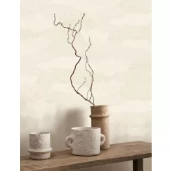   Casadeco Matera vlies, vinyl anyagú, beige színű, struktúrált, foltos, Modern tapéta