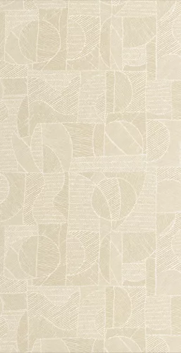 Casadeco Matera vlies, vinyl anyagú, beige színű, etno, geometriai, Modern tapéta