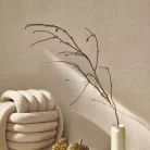 Casadeco Matera vlies, vinyl anyagú, barna színű, egyszínű, textilhatású, Modern tapéta