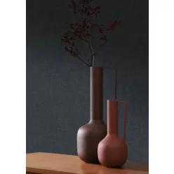   Casadeco Matera vlies, vinyl anyagú, kék színű, egyszínű, textilhatású, Modern tapéta