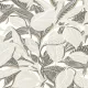 Casadeco Mediterranee vlies anyagú fehér, barna, beige színű leveles modern, natural tapéta