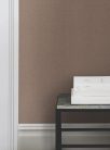 York Magnolia Home by Joanna Gaines növényi szálak, vlies anyagú barna, fehér  színű textilhatású, vonalas Romantikus tapéta