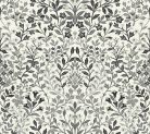 York Magnolia Home by Joanna Gaines papír anyagú fehér, szürke, fekete színű leveles, virágos Romantikus tapéta