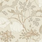 York Magnolia Home by Joanna Gaines papír anyagú beige, barna, fehér színű leveles, virágos Romantikus tapéta