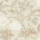 York Magnolia Home by Joanna Gaines papír anyagú beige, barna, fehér színű leveles, virágos Romantikus tapéta