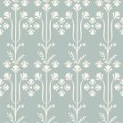 York Magnolia Home by Joanna Gaines papír anyagú kék, fehér színű absztrakt, növényes Romantikus tapéta