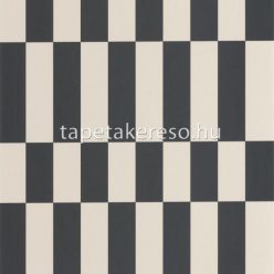  Casadeco Milano Sixties vlies anyagú fekete, beige színű kockás, geometriai retro tapéta