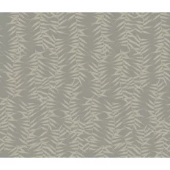   Armani Refined structures vlies anyagú ezüst, szürke színű leveles modern tapéta
