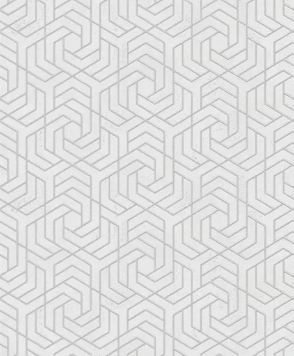 Marburg The New Design Book, vinyl, vlies anyagú, fehér, szürke színű, geometriai, Modern tapéta