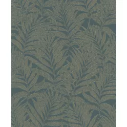   Marburg The New Design Book, vlies anyagú, zöld, sárga színű, leveles, Modern tapéta