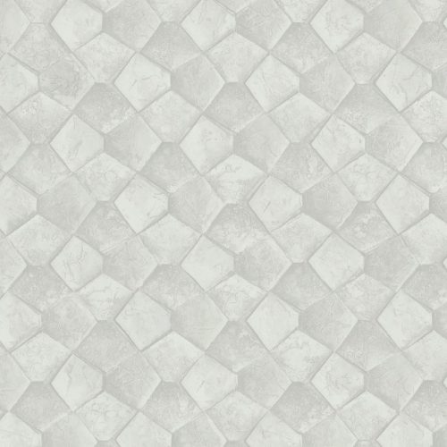 Marburg, Eclectic, vlies, vinyl anyagú, szürke színű, geometriai, 3d, Modern tapéta