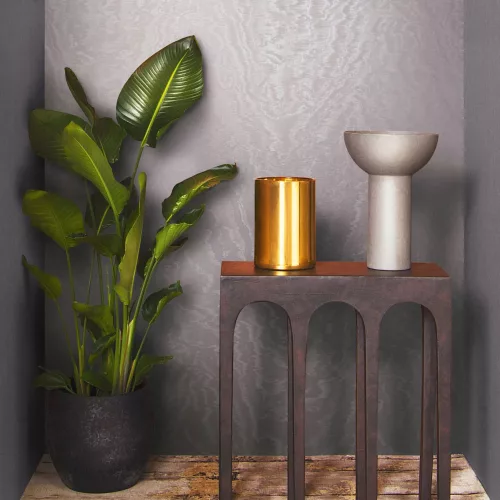 Marburg, Eclectic, vlies, vinyl anyagú, mályva színű, moire, Modern tapéta