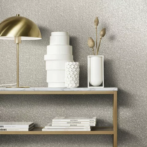 Marburg, Eclectic, homokszórt, vlies anyagú, beige színű, struktúrált, egyszínű, Modern tapéta