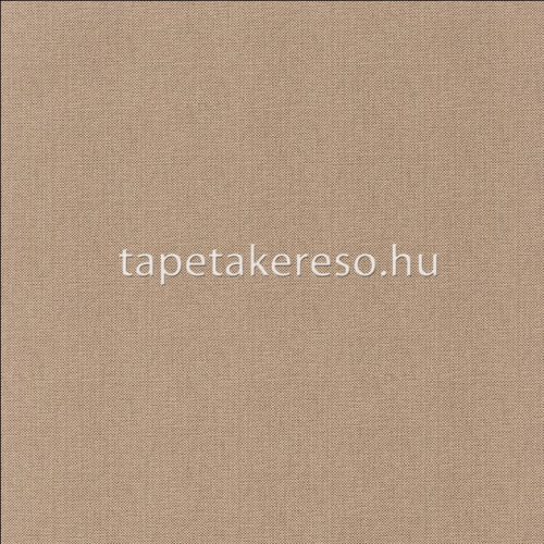 Caselio Natté vlies, vinyl anyagú barna színű textilhatású modern tapéta