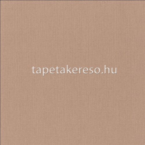 Caselio Natté vlies, vinyl anyagú barna színű textilhatású modern tapéta