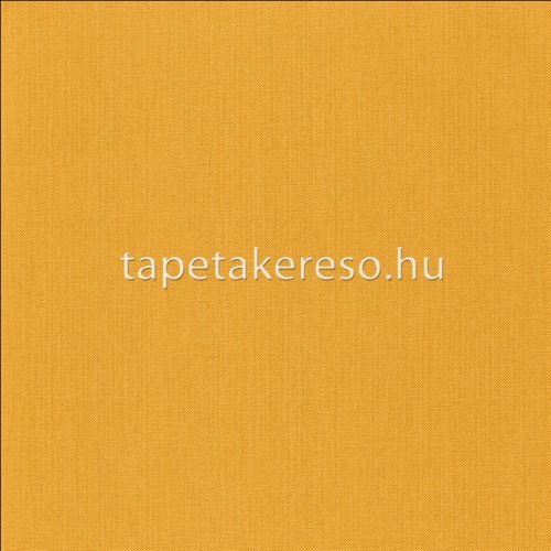 Caselio Natté vlies, vinyl anyagú sárga színű egyszínű, textilhatású modern tapéta