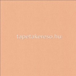   Caselio Natté vlies, vinyl anyagú barack színű egyszínű, textilhatású modern tapéta
