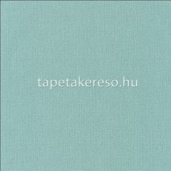   Caselio Natté vlies, vinyl anyagú türkiz színű textilhatású modern tapéta