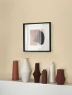 Casadeco Nest vlies, vinyl anyagú, sárga színű, karmolt, struktúrált, egyszínű, Modern tapéta