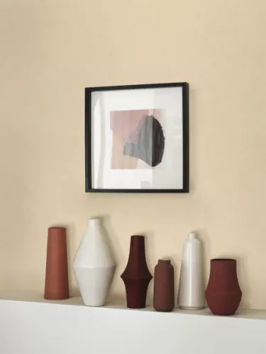 Casadeco Nest vlies, vinyl anyagú, sárga színű, karmolt, struktúrált, egyszínű, Modern tapéta