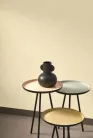 Casadeco Nest vlies, vinyl anyagú, sárga színű, karmolt, struktúrált, egyszínű, Modern tapéta