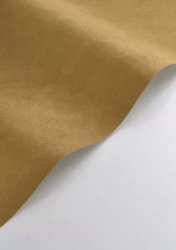 Casadeco Nest vlies, vinyl anyagú, mustársárga színű, karmolt, struktúrált, egyszínű, Modern tapéta