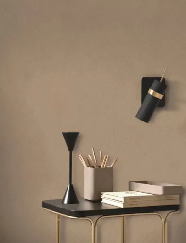 Casadeco Nest vlies, vinyl anyagú, barna színű, karmolt, struktúrált, egyszínű, Modern tapéta