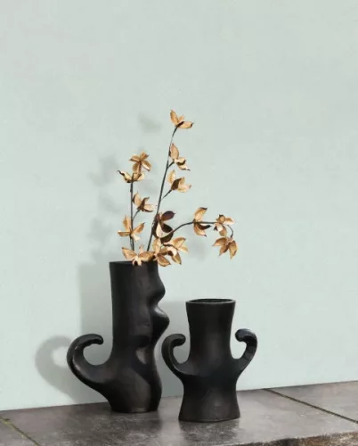 Casadeco Nest vlies, vinyl anyagú, kék színű, karmolt, struktúrált, egyszínű, Modern tapéta
