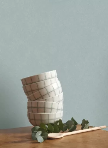 Casadeco Nest vlies, vinyl anyagú, kék színű, karmolt, struktúrált, egyszínű, Modern tapéta
