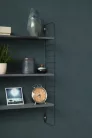 Casadeco Nest vlies, vinyl anyagú, kék színű, karmolt, struktúrált, egyszínű, Modern tapéta