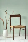 Casadeco Nest vlies, vinyl anyagú, menta színű, karmolt, struktúrált, egyszínű, Modern tapéta