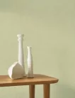 Casadeco Nest vlies, vinyl anyagú, zöld színű, karmolt, struktúrált, egyszínű, Modern tapéta