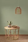 Casadeco Nest vlies, vinyl anyagú, zöld színű, karmolt, struktúrált, egyszínű, Modern tapéta