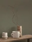 Casadeco Nest vlies, vinyl anyagú, sötét színű, karmolt, struktúrált, egyszínű, Modern tapéta